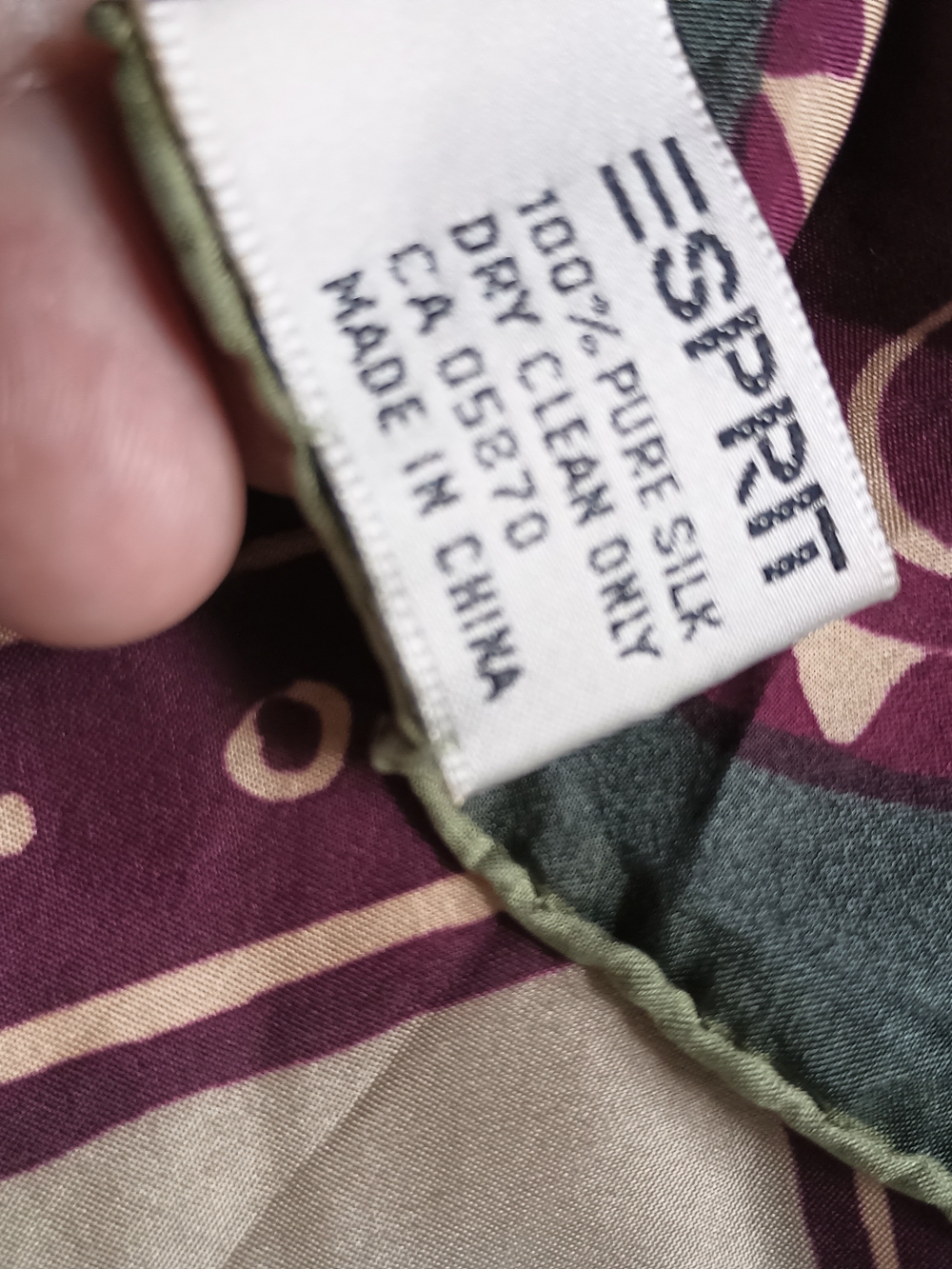 Esprit Silk scarf - Picture 7 of 7